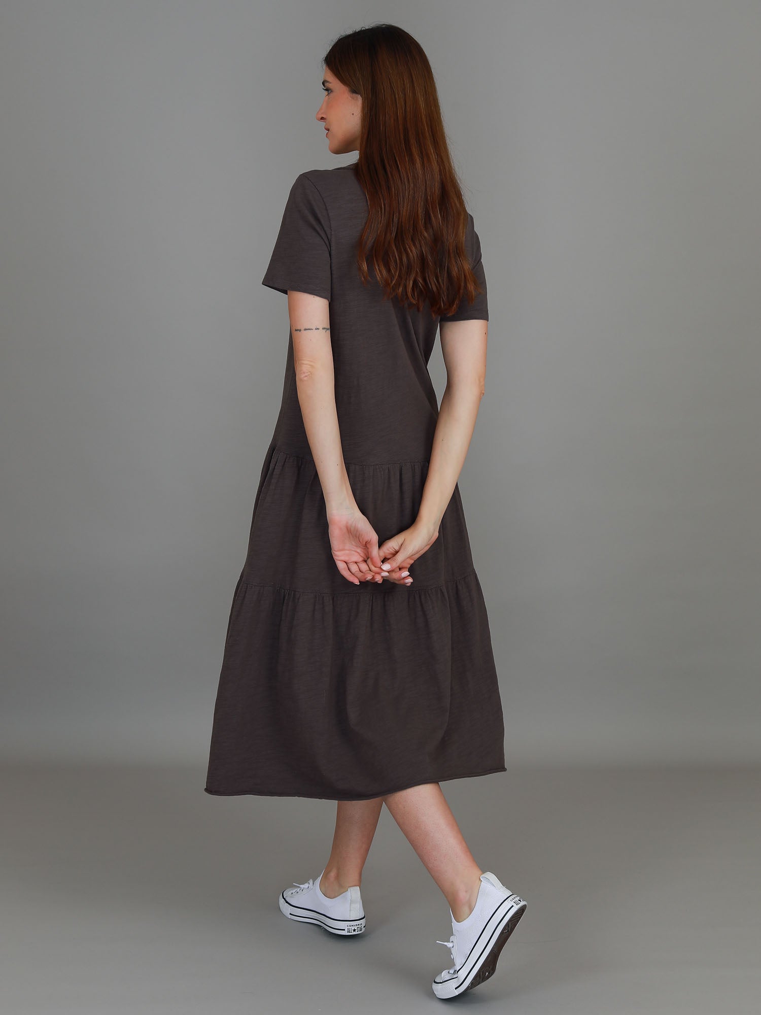 t-shirt dress #color_espresso