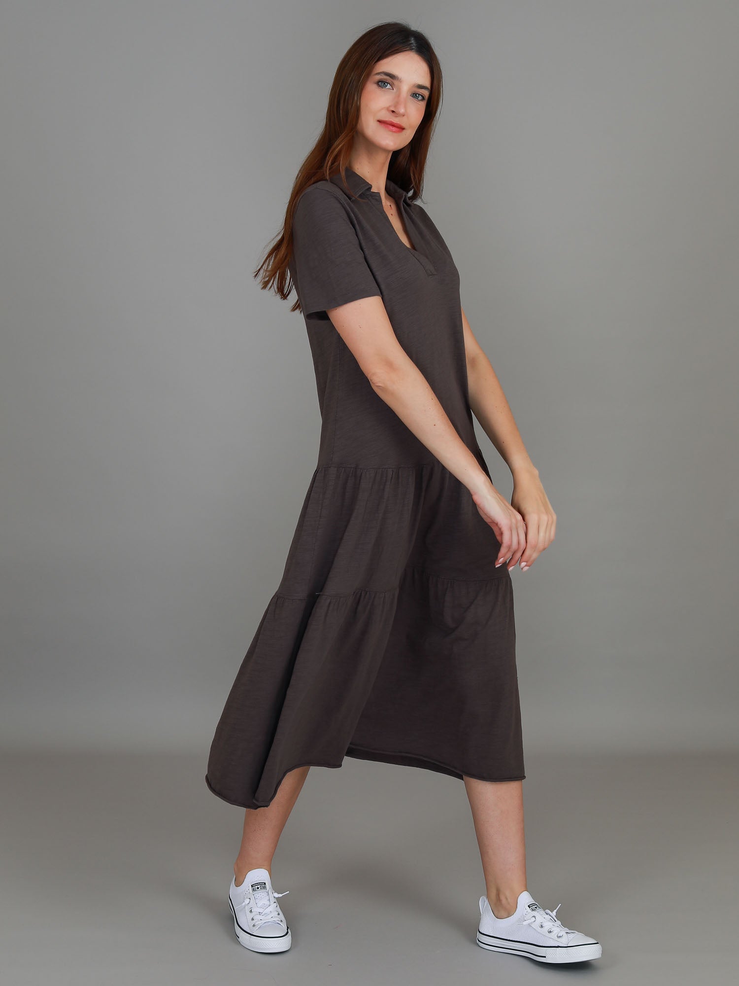 t-shirt dresses #color_espresso
