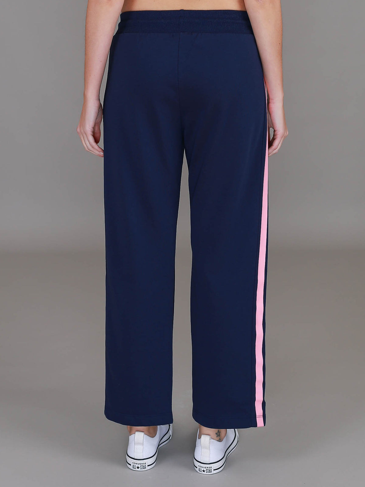 deep navy joggers women #color_deep navy/pink