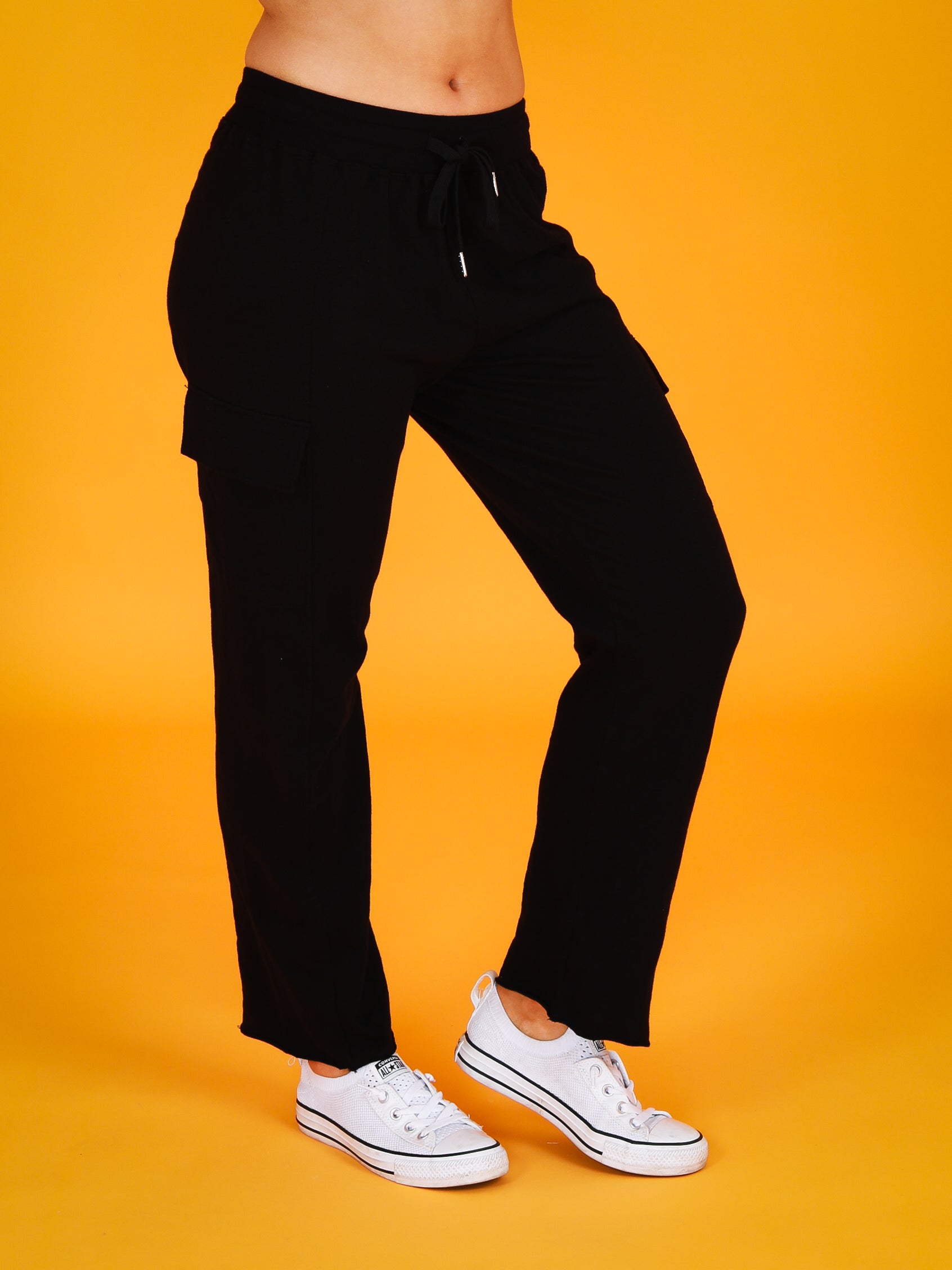 cargo pants black womens #color_black