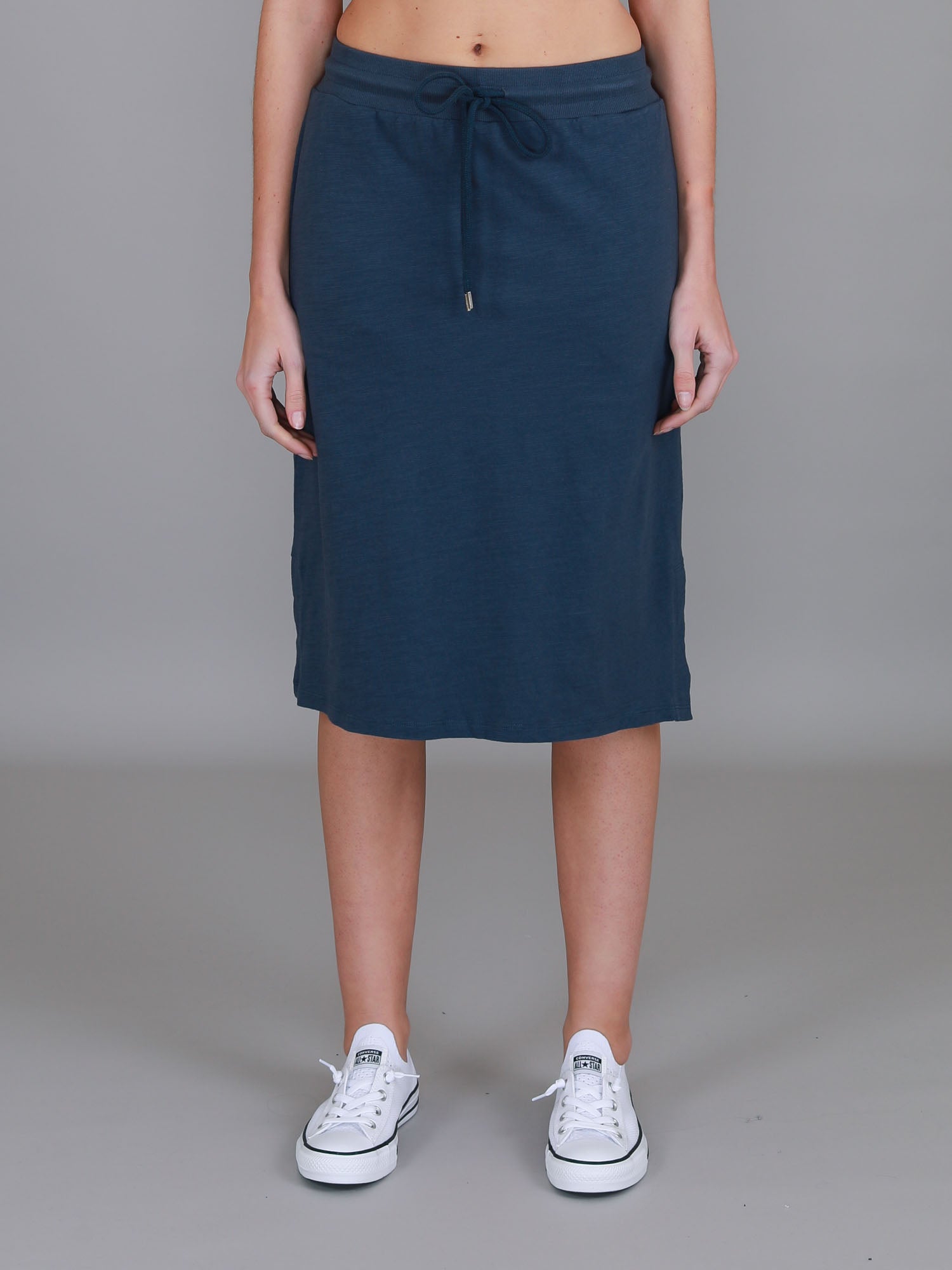 skirt knee length #color_indigo