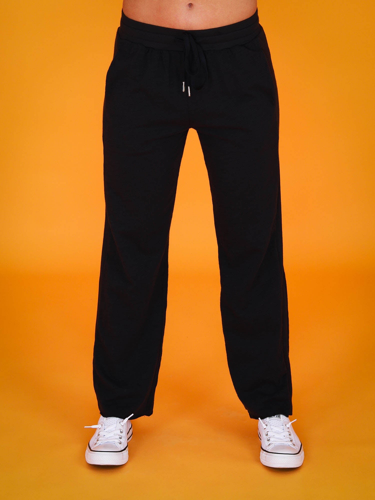 black flowy pants #color_black