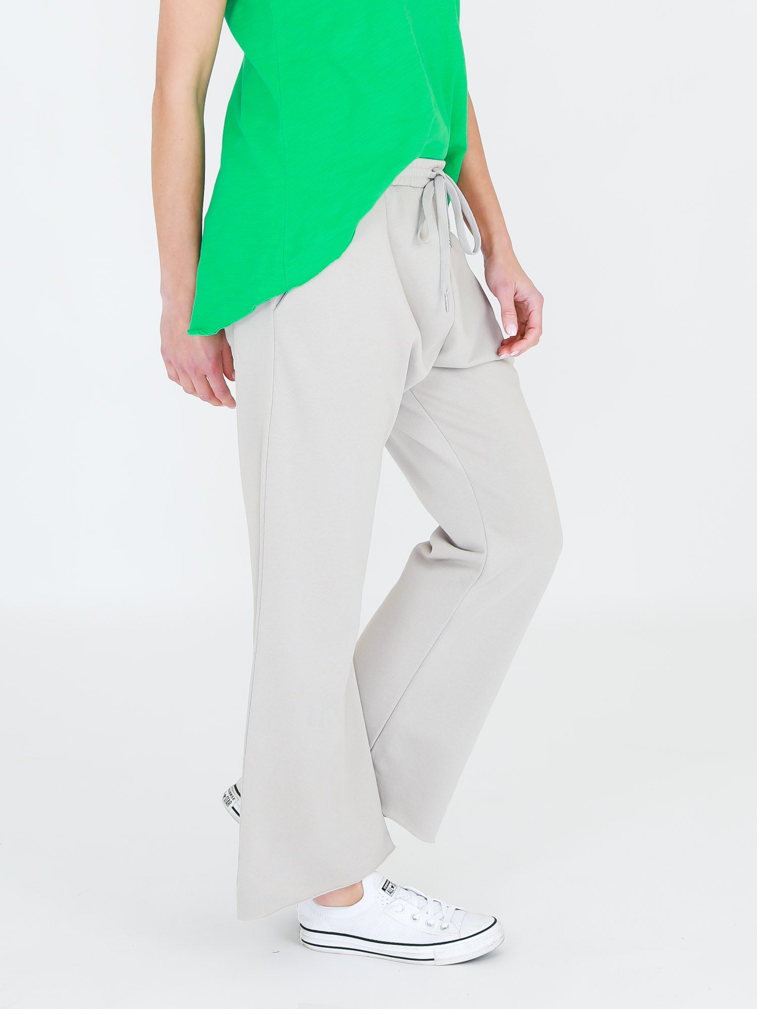 high waisted wide leg pants australia #color_angora