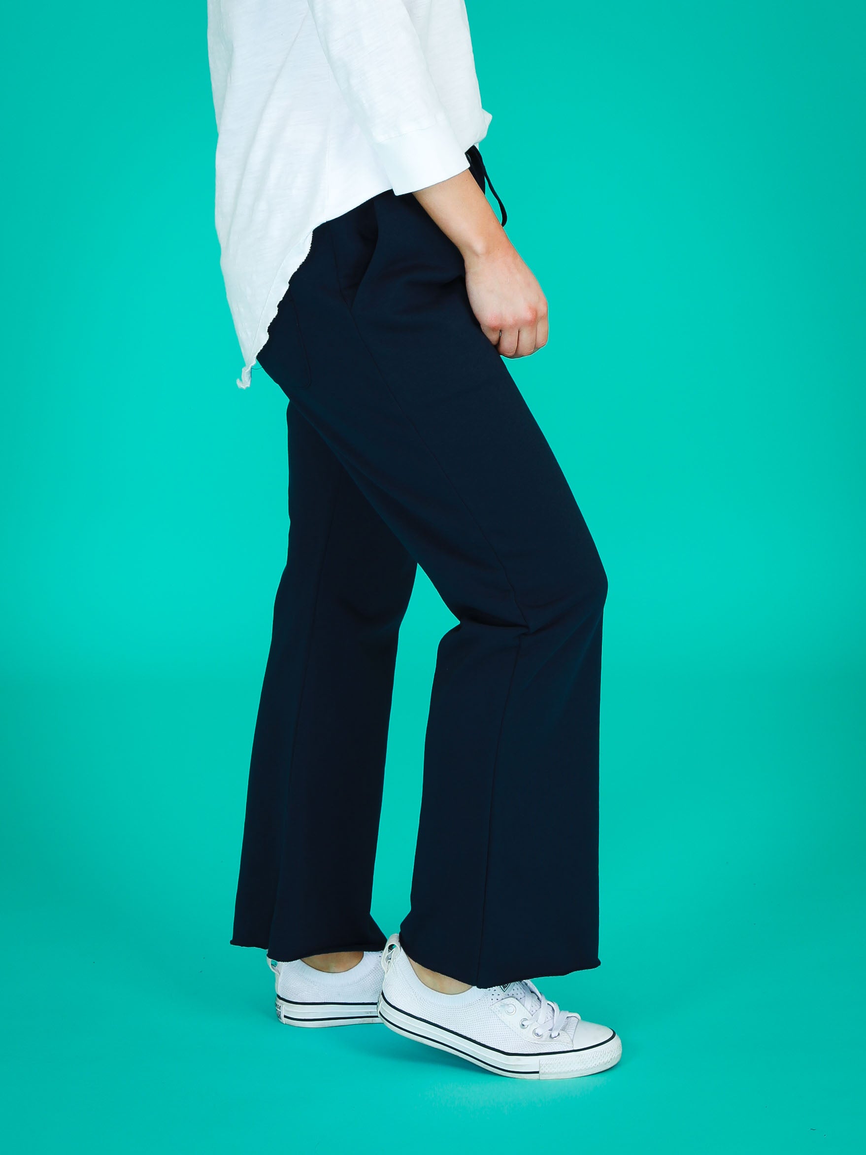 wide leg tracksuit pants #color_ink