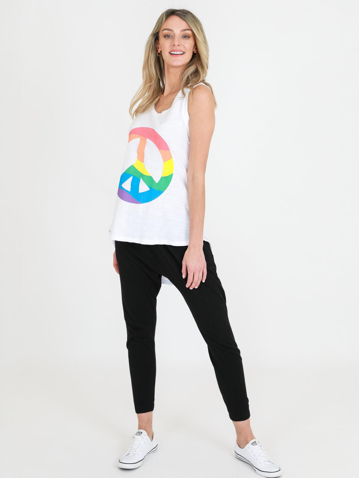 rainbow peace tank #color_white