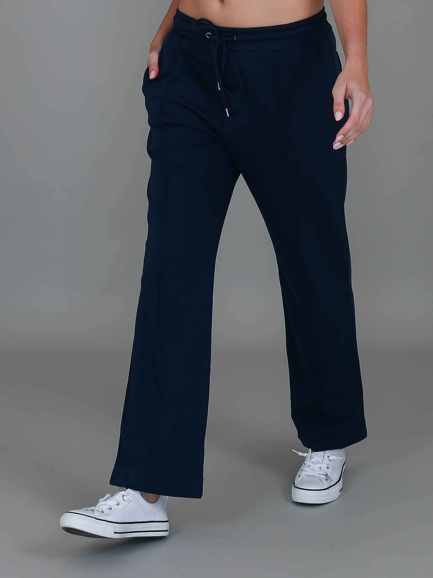 wide leg track pants #color_ink