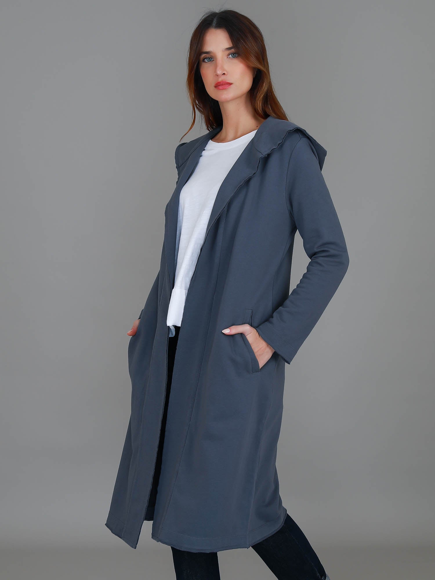 longline cardigan #color_charcoal
