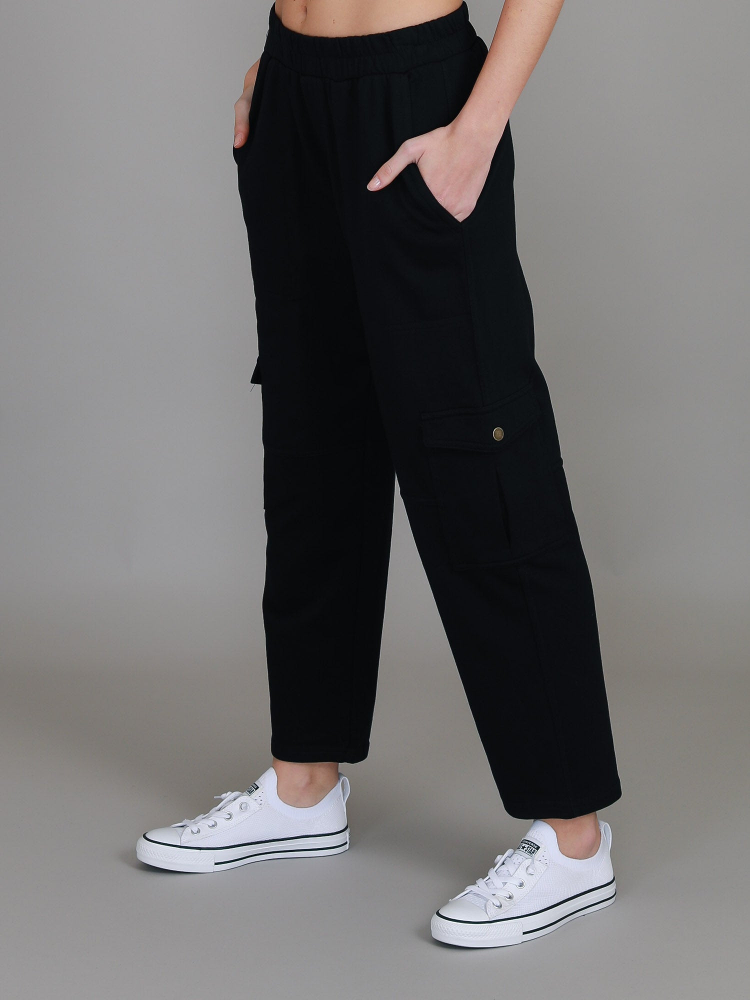 black cargo pants #color_black