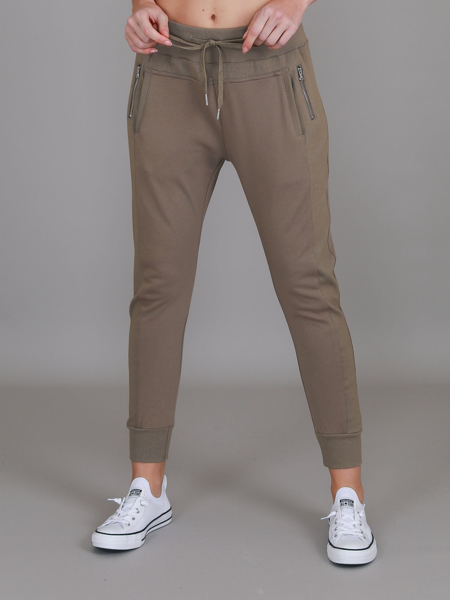 tapered joggers womens #color_ginger