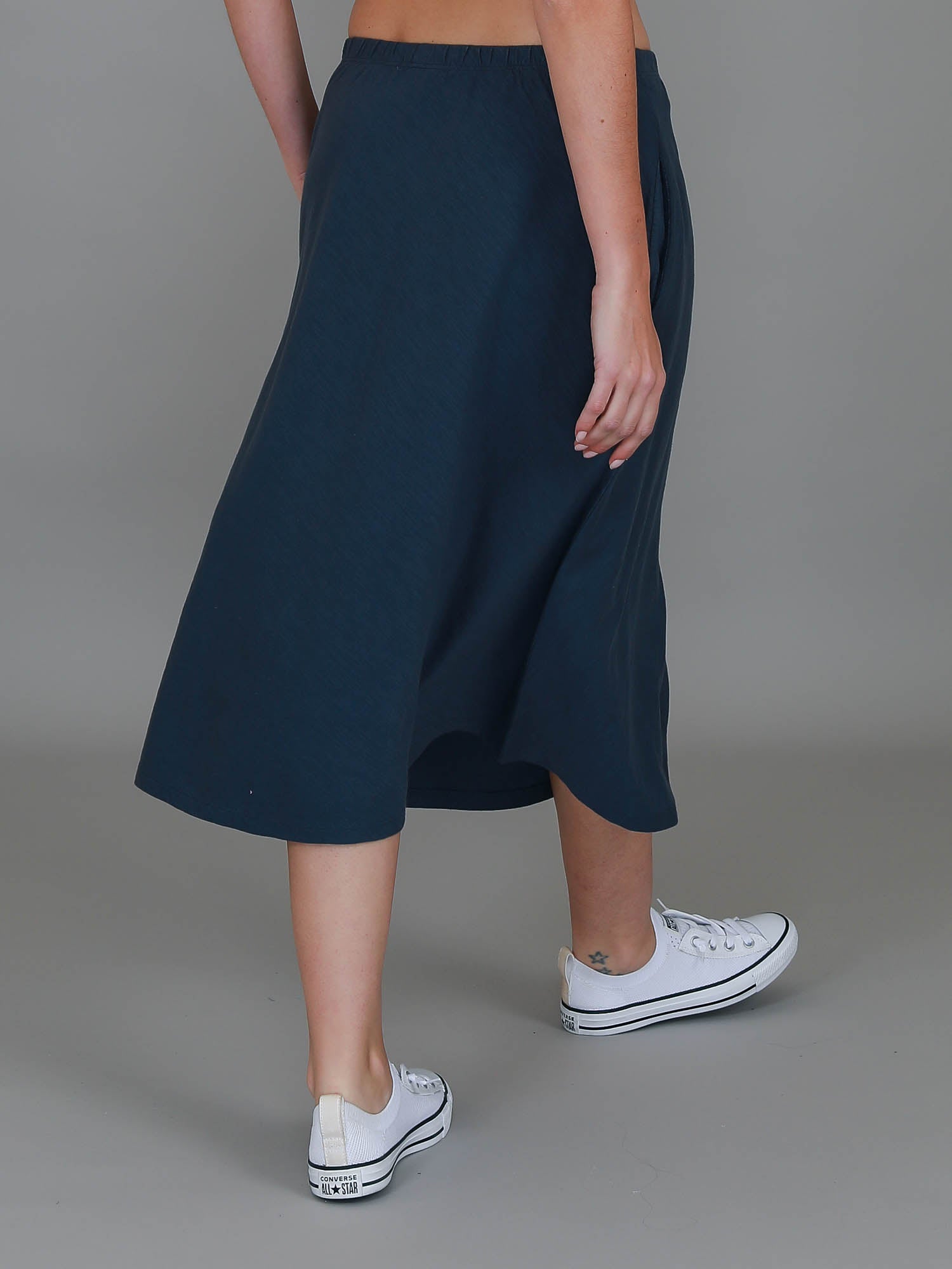 navy a line skirt #color_indigo