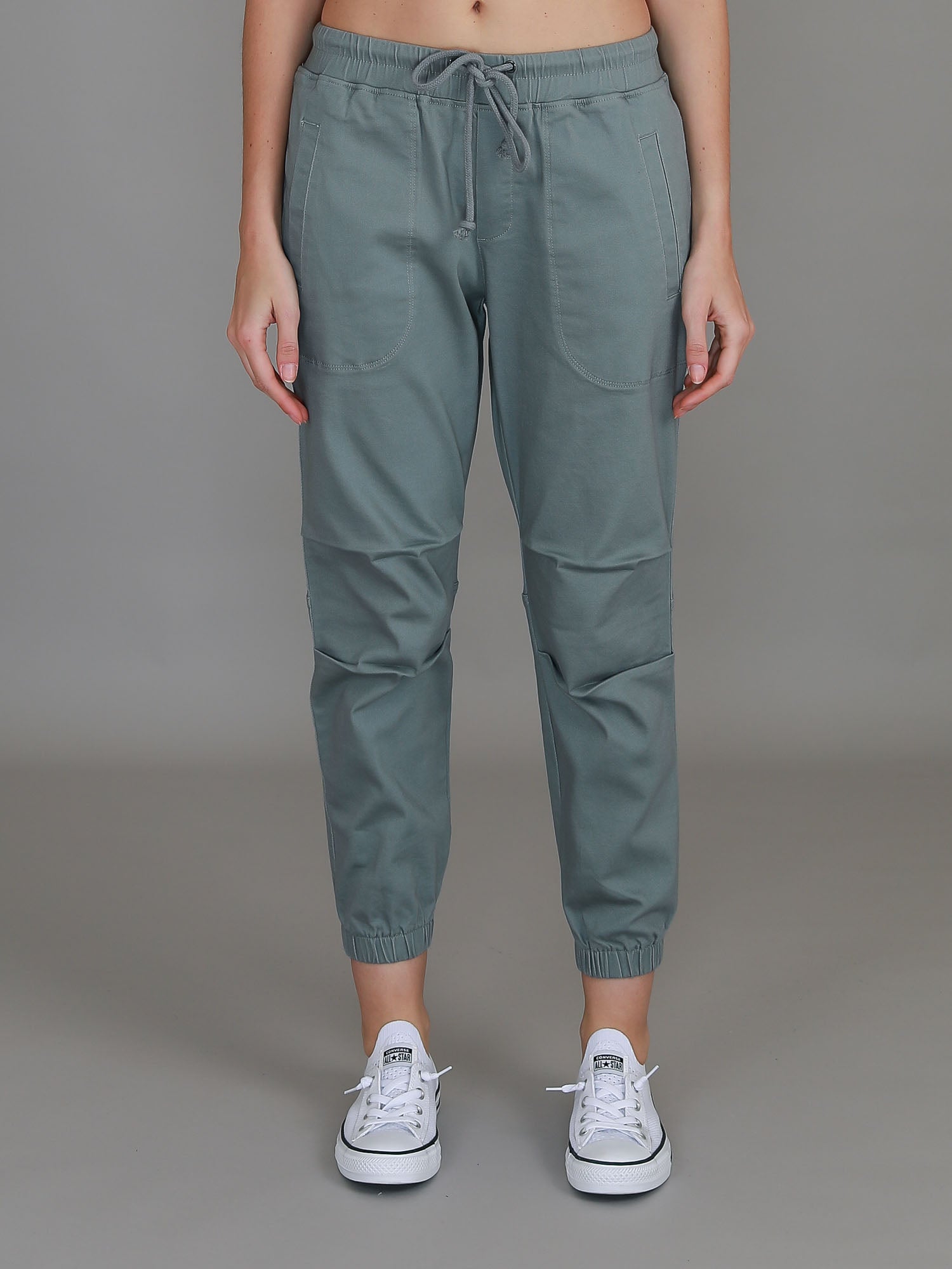 womens navy chinos #color_gunmetal