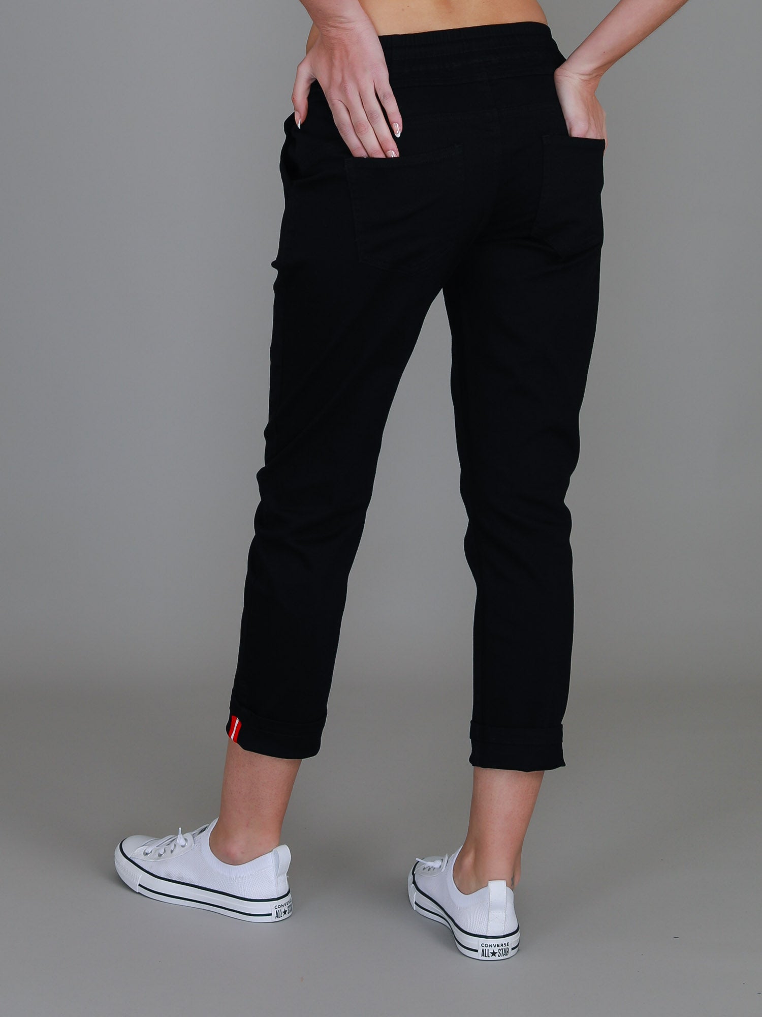 women chino pants #color_black