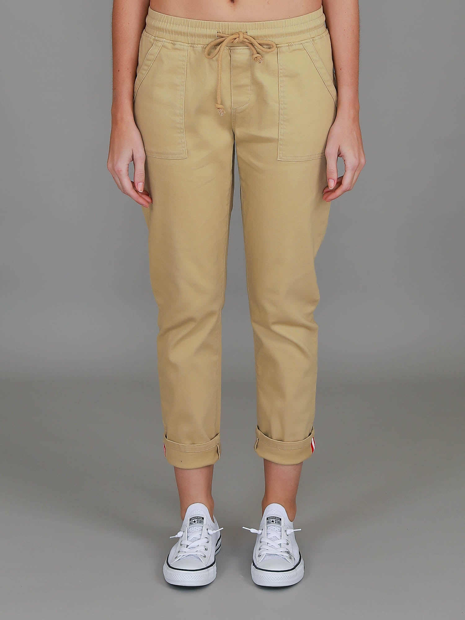 chino jeans womens #color_camel