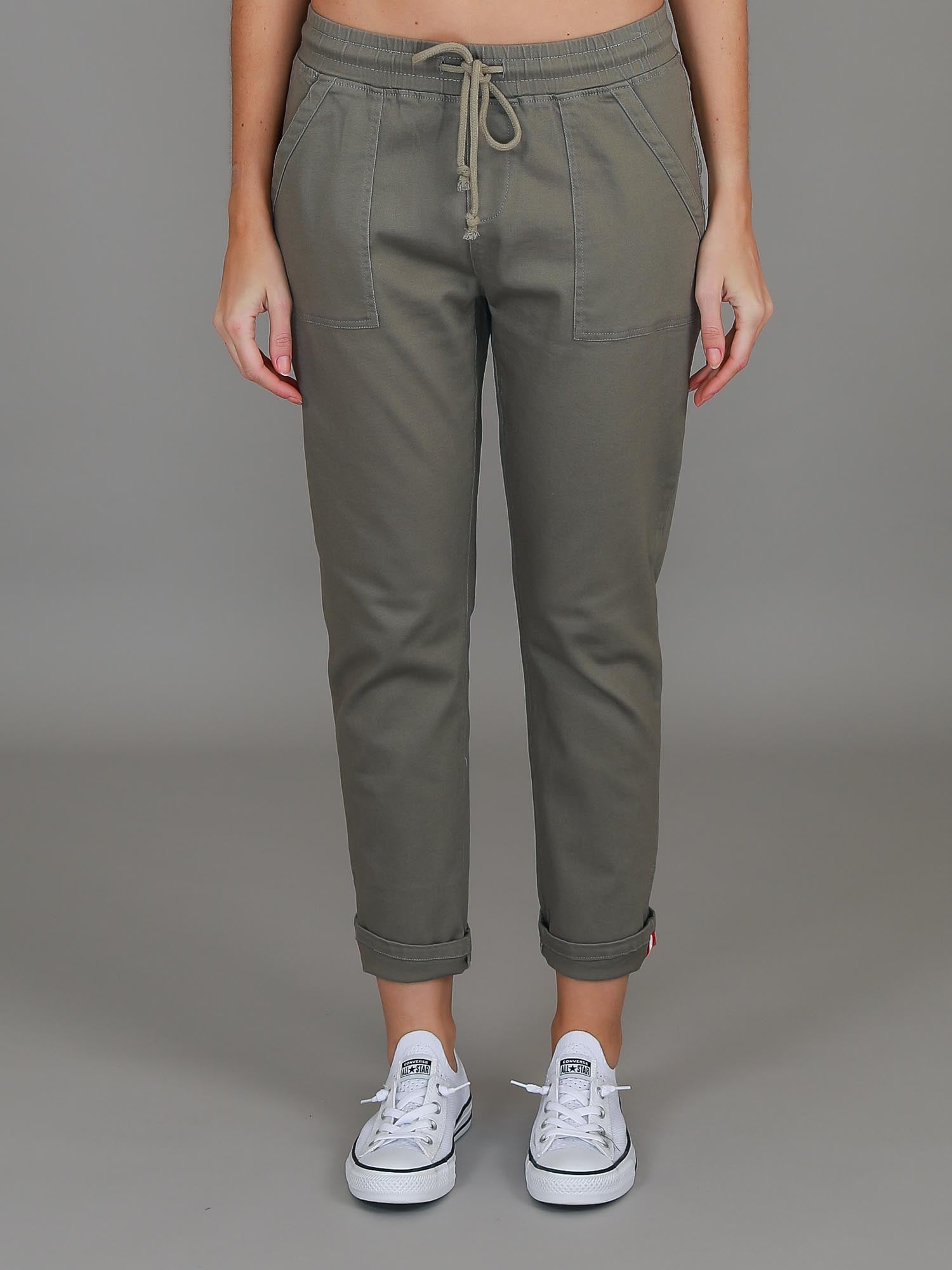 lightweight jogger pants #color_khaki