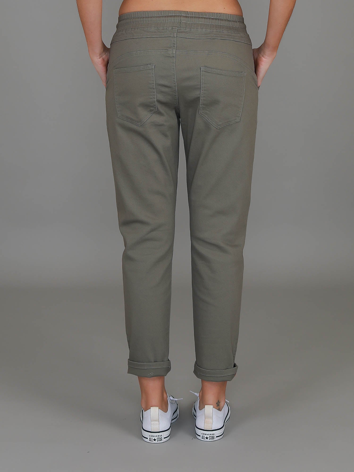 ladies jogging bottoms #color_khaki