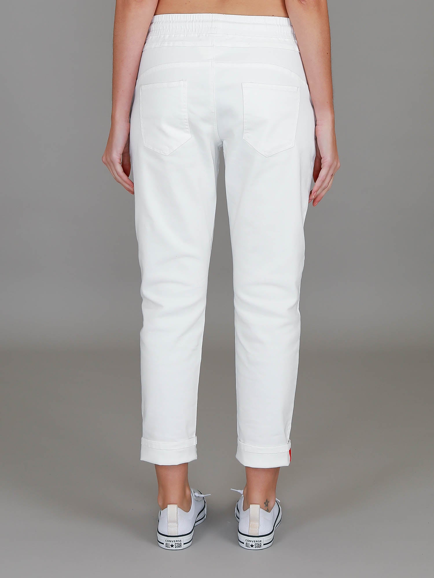 ladies chinos pants #color_white