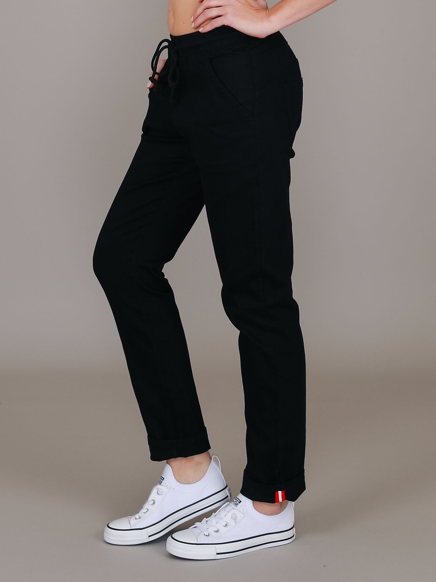black twill pants women #color_black