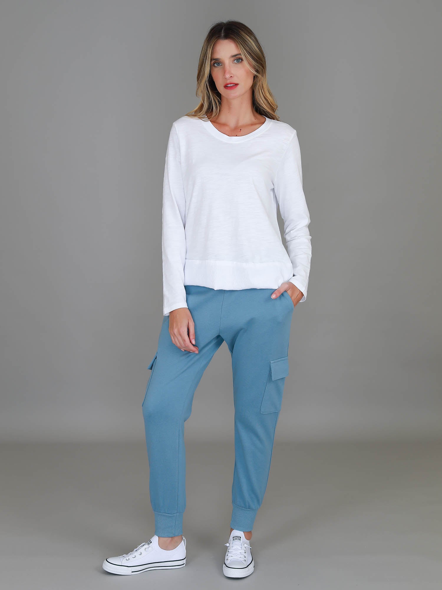 lululemon track pants #color_cloud blue