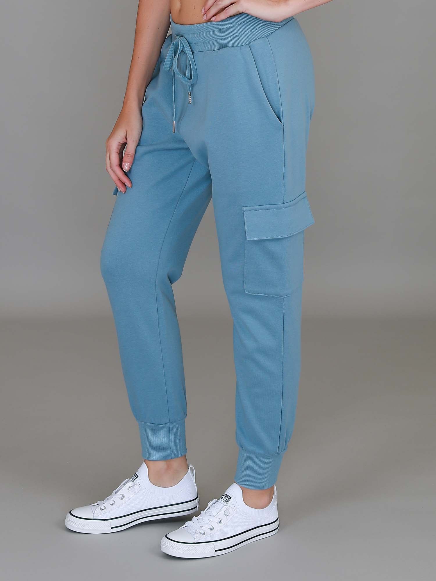 track pants women #color_cloud blue