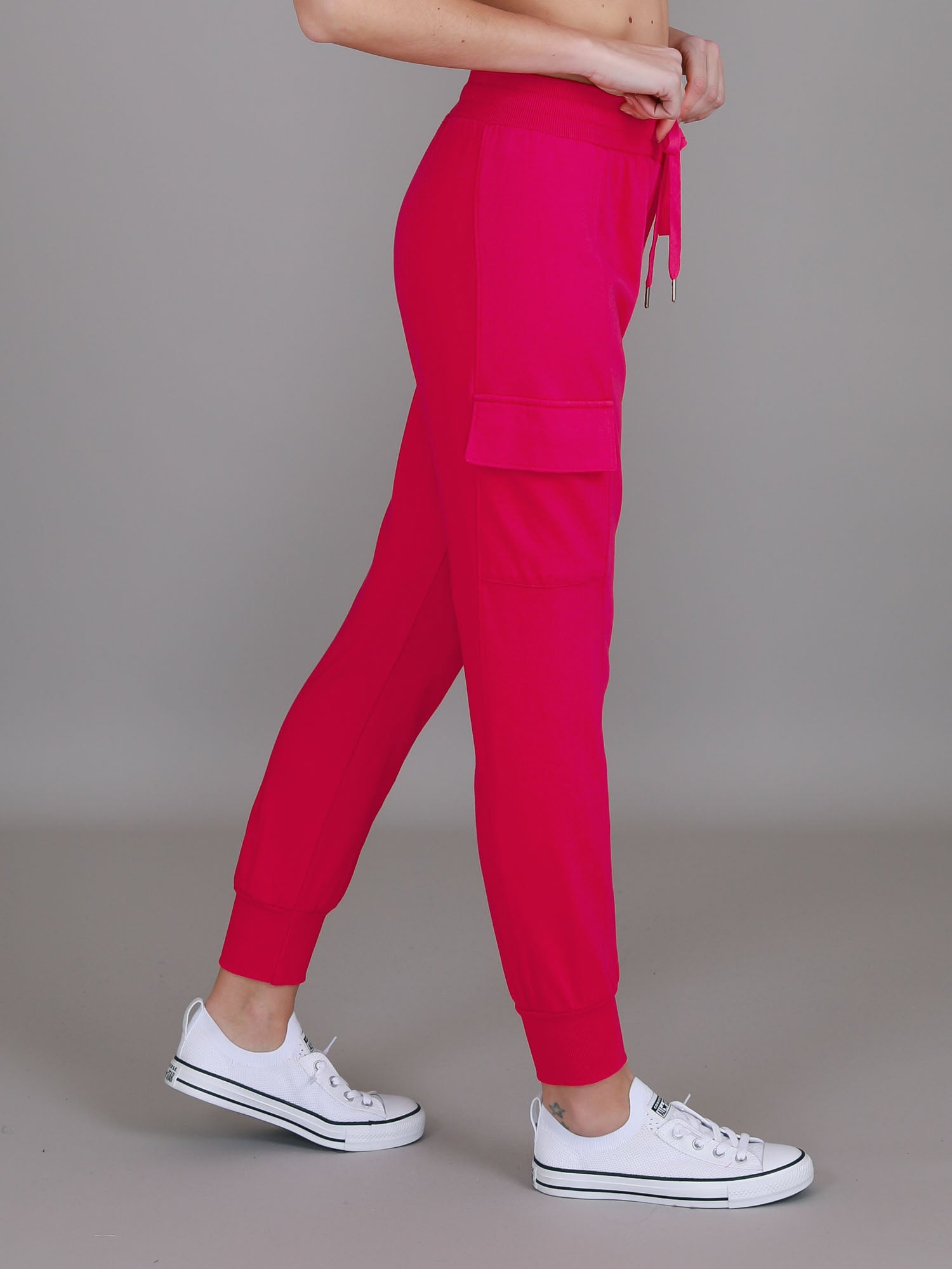 cargo pants for ladies #color_pink flash