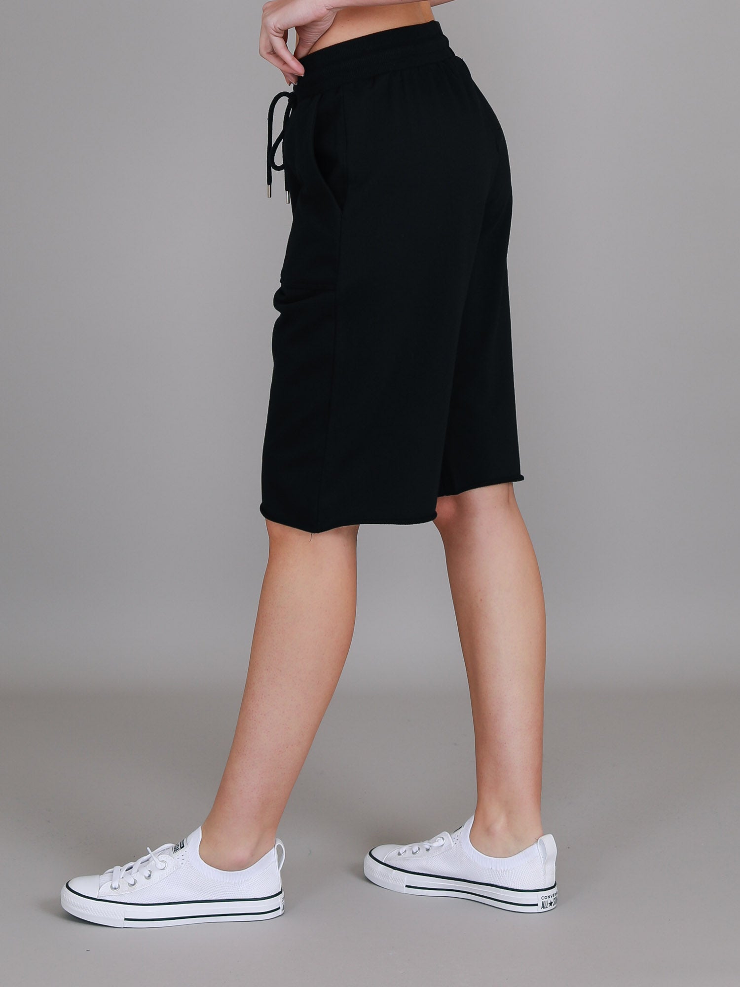 long shorts women #color_black