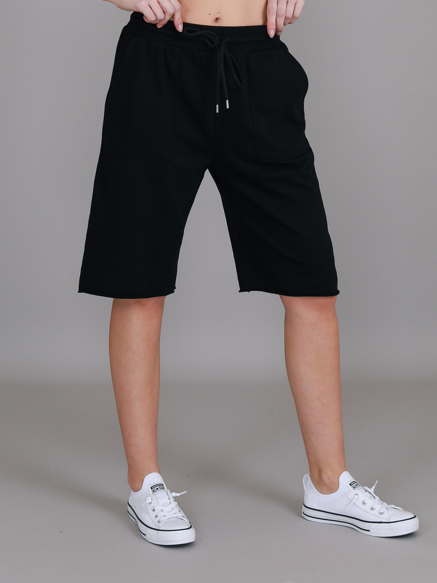 long shorts women #color_black