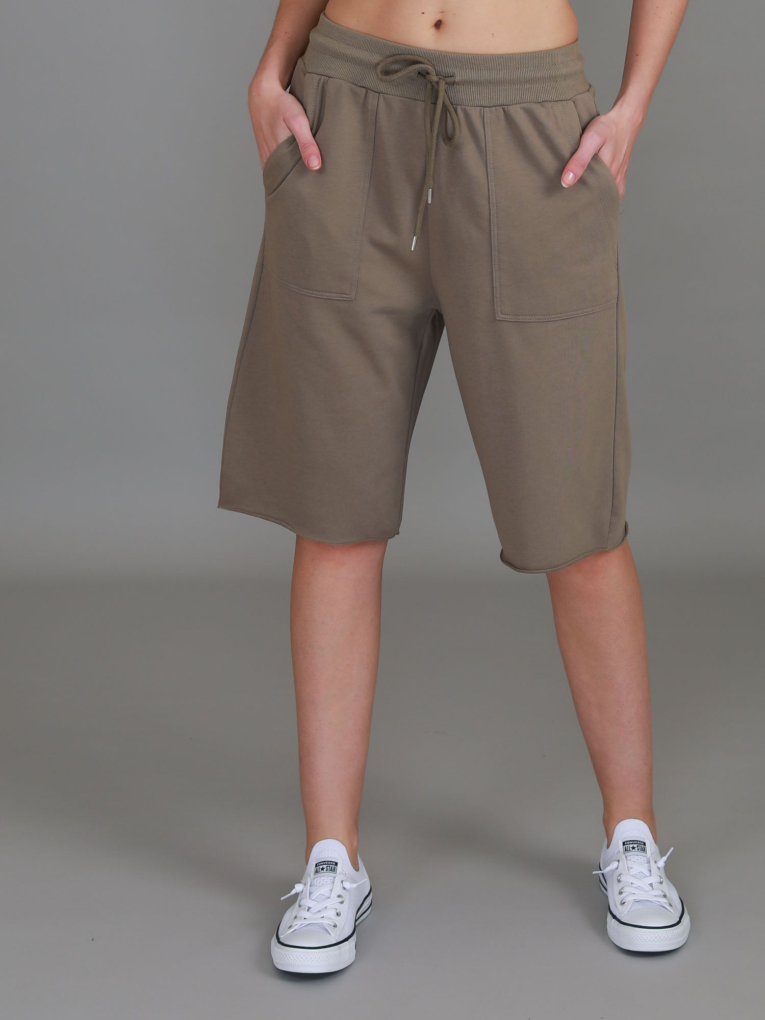 women long shorts #color_ginger