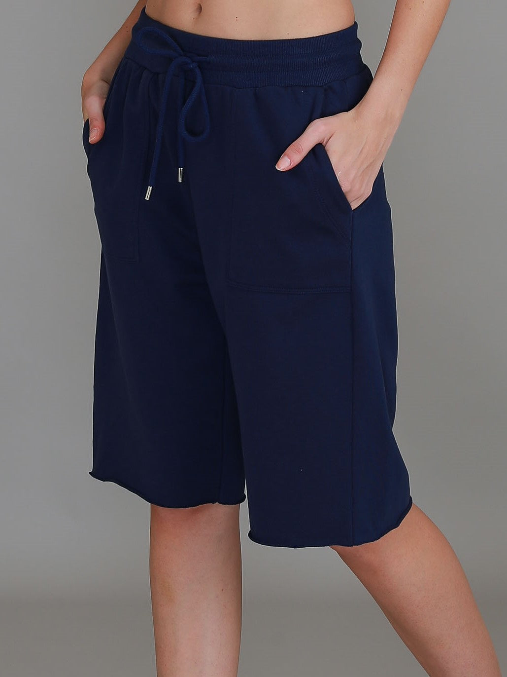 long length shorts #color_navy