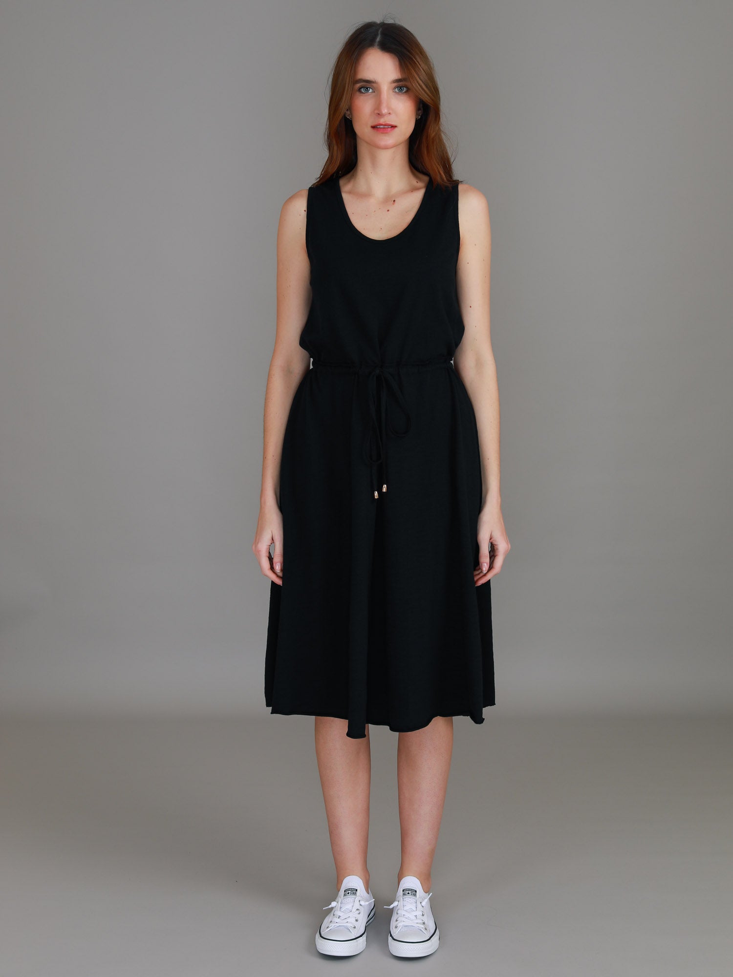 womens jersey dresses #color_black