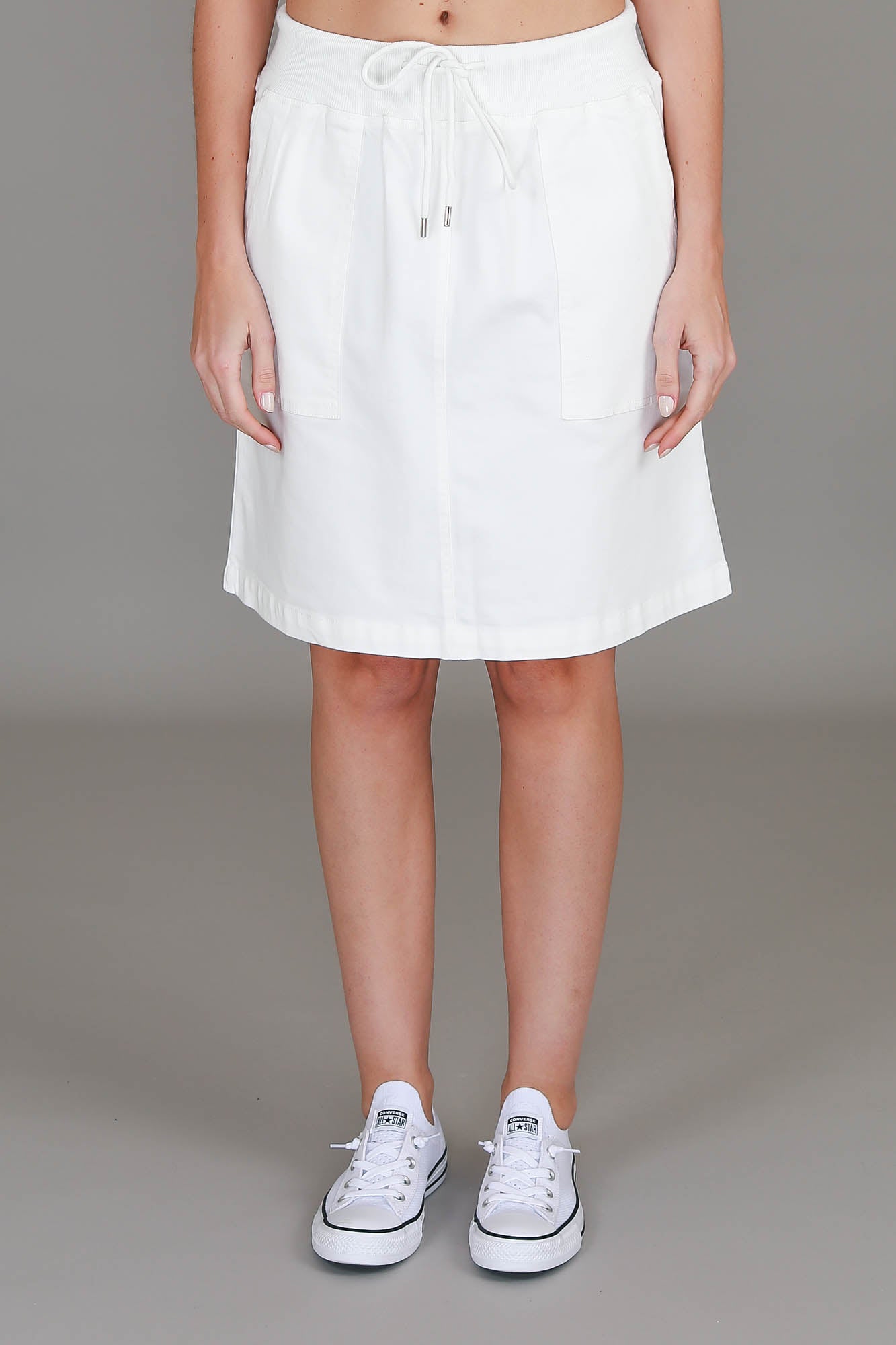 mini skirt white #color_white