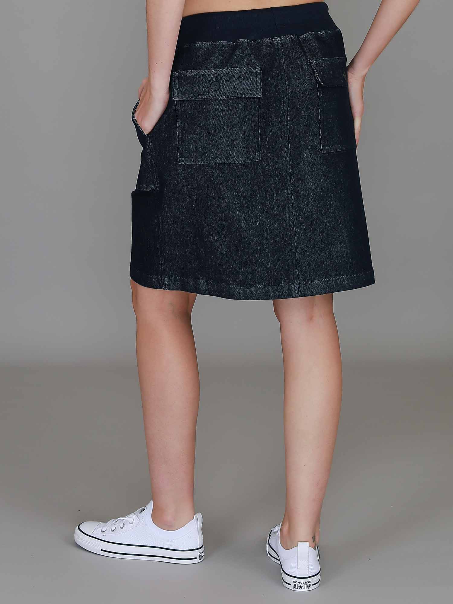 buy denim skirt #color_dark denim
