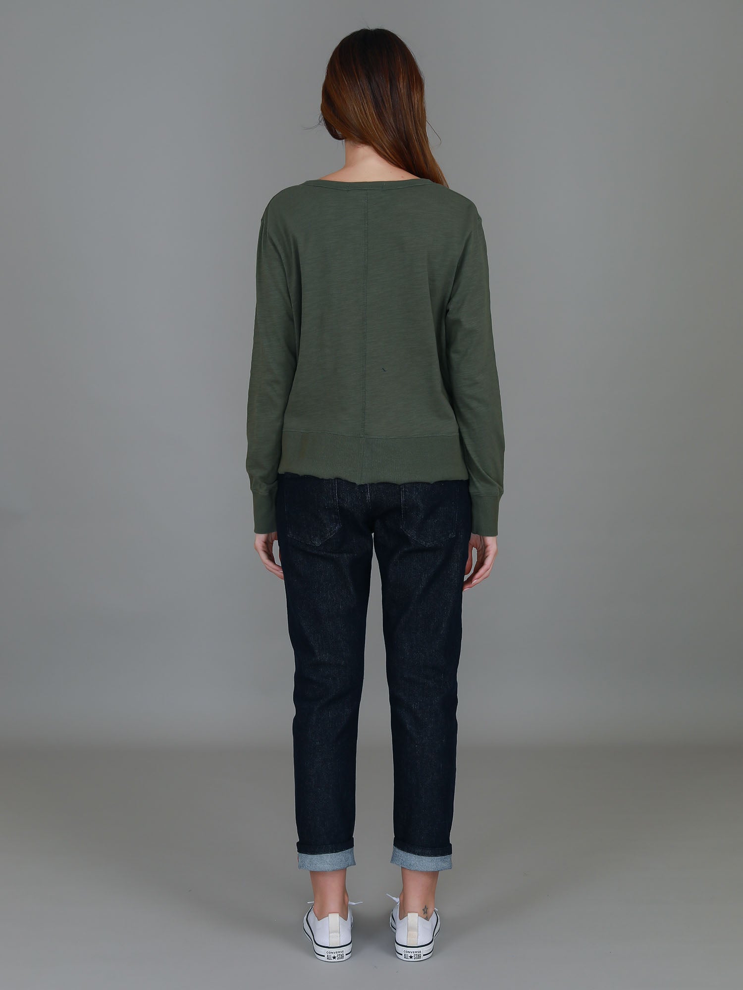 button down cardigan #color_khaki