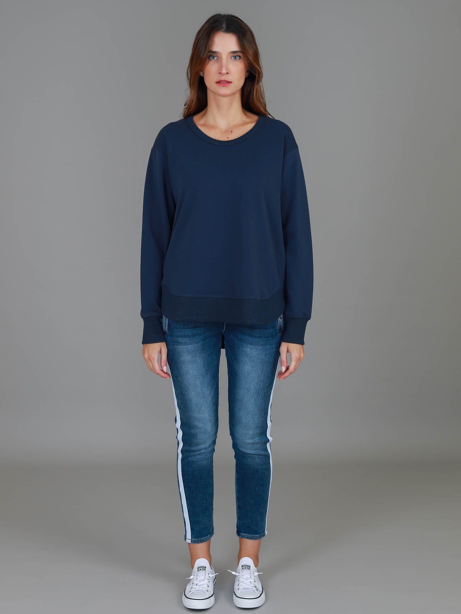 nice sweatshirts for women #color_navy