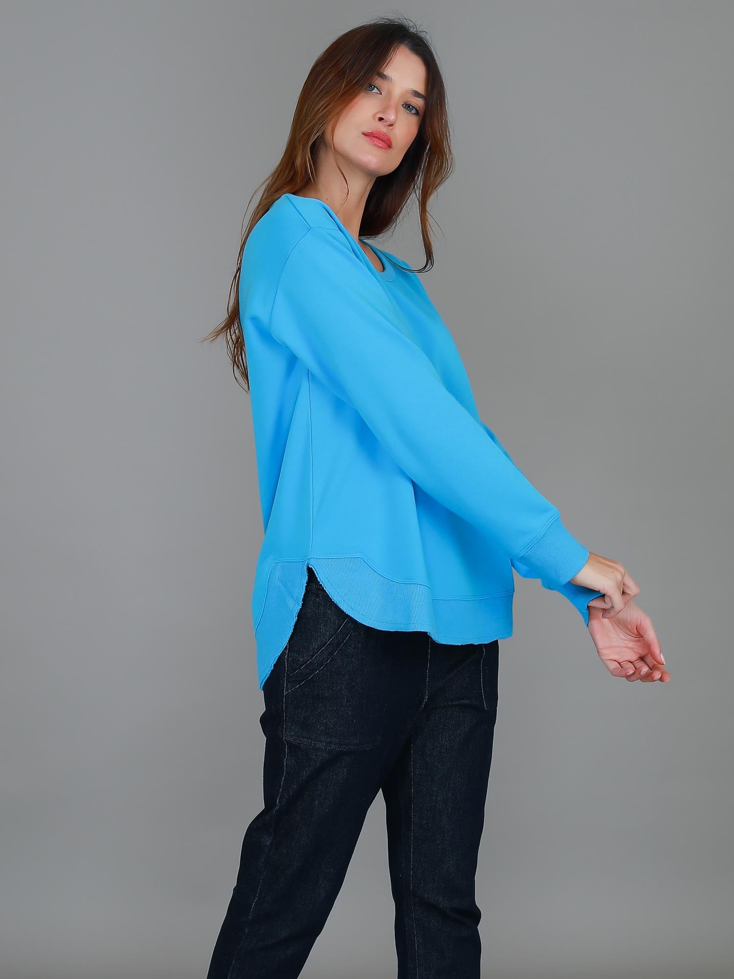 blue jumper womens #color_french blue