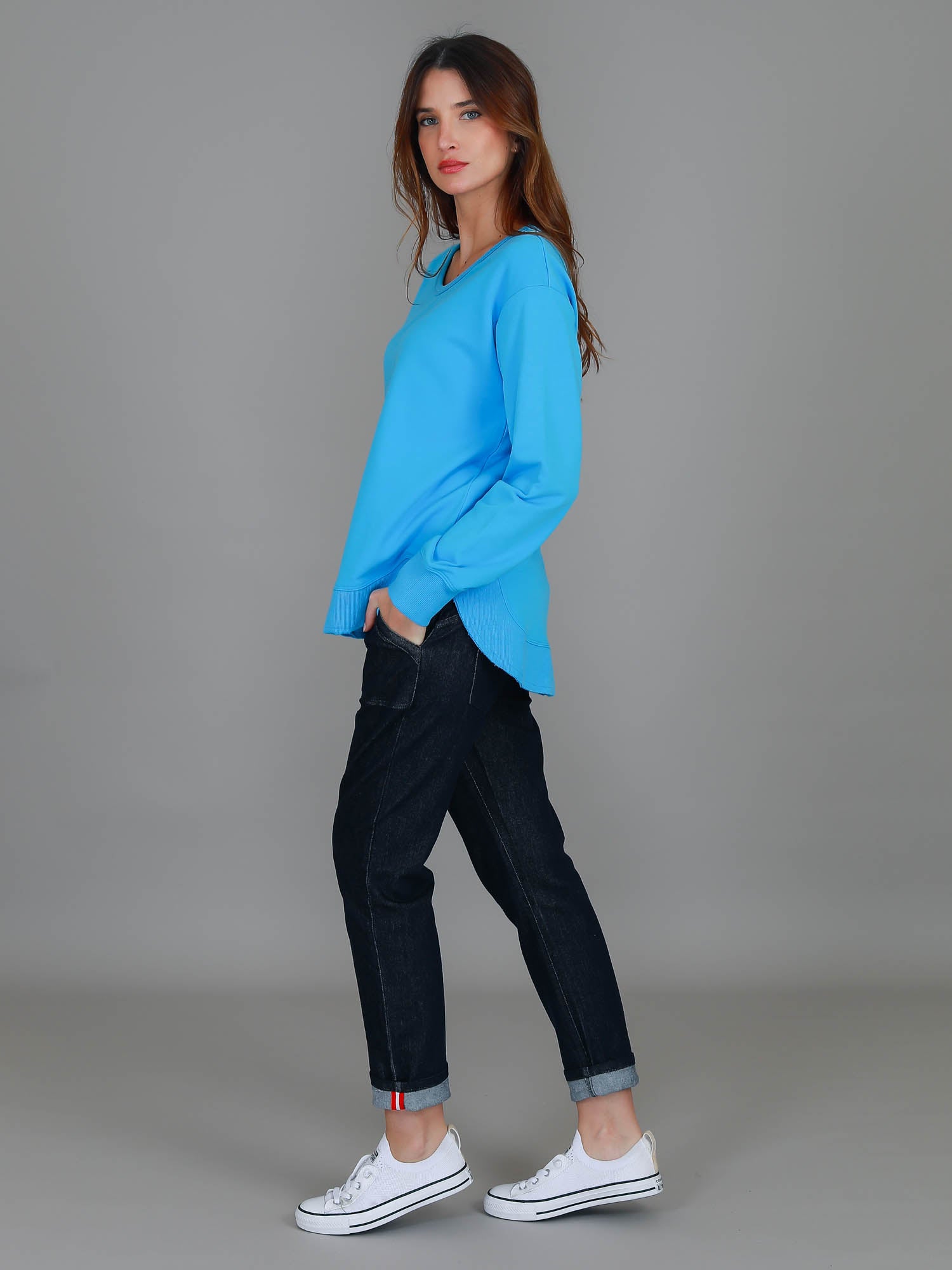 blue sweaters #color_french blue