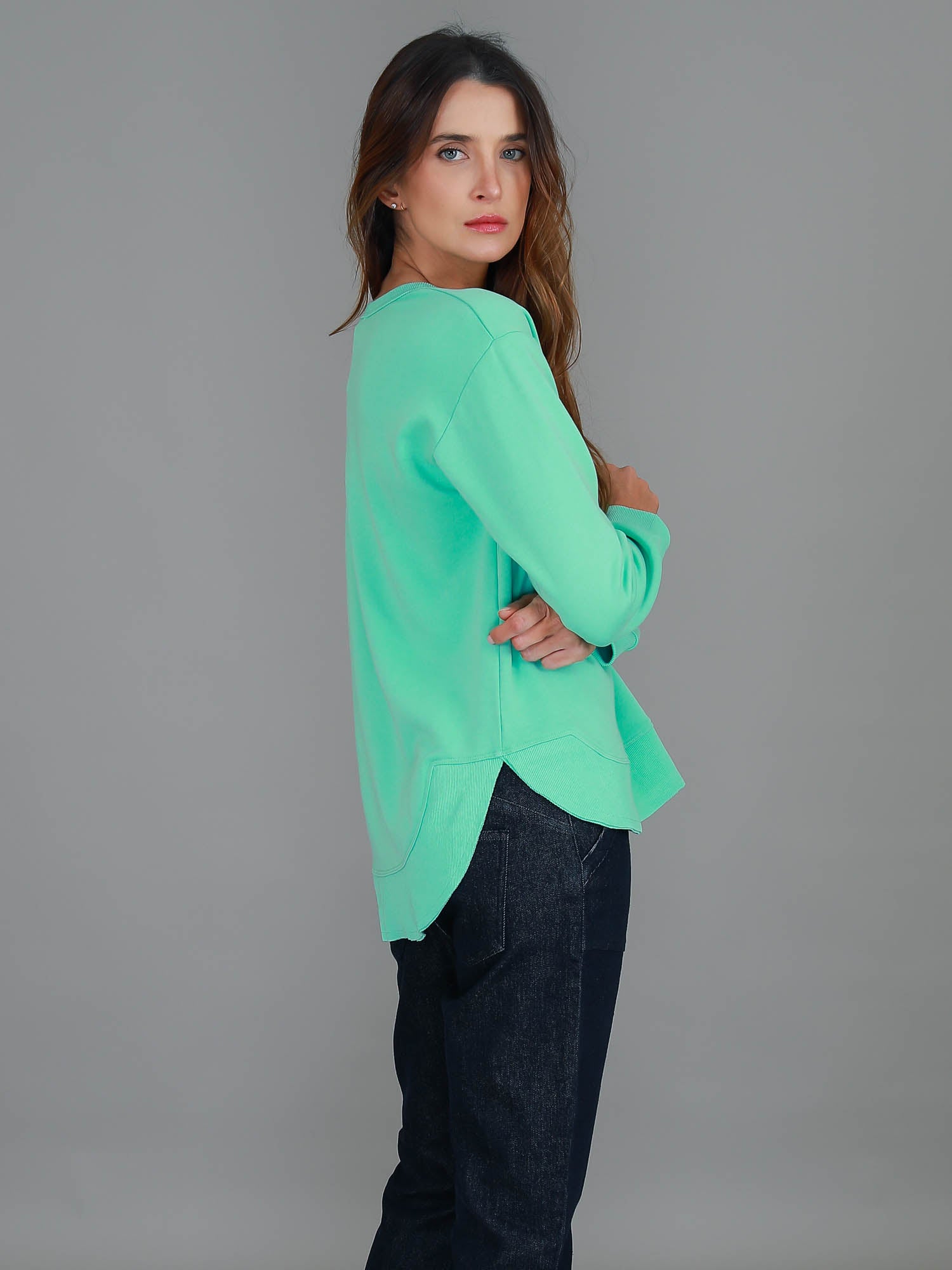 lime green top #color_jelly mint