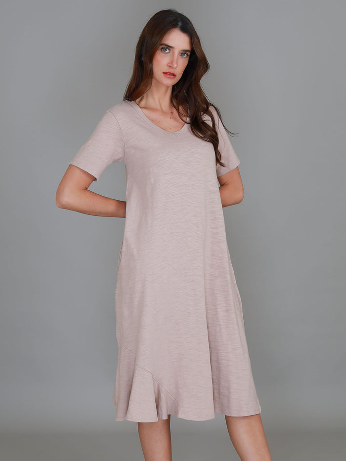 Burwood Short Sleeve Midi Dress