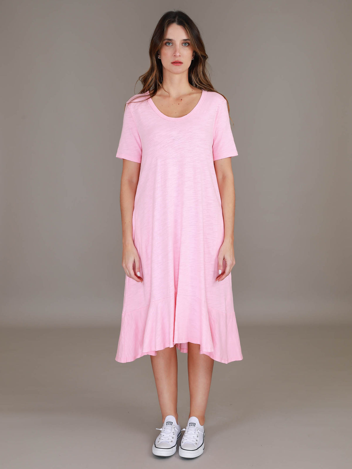 blush pink dress women #color_powder pink