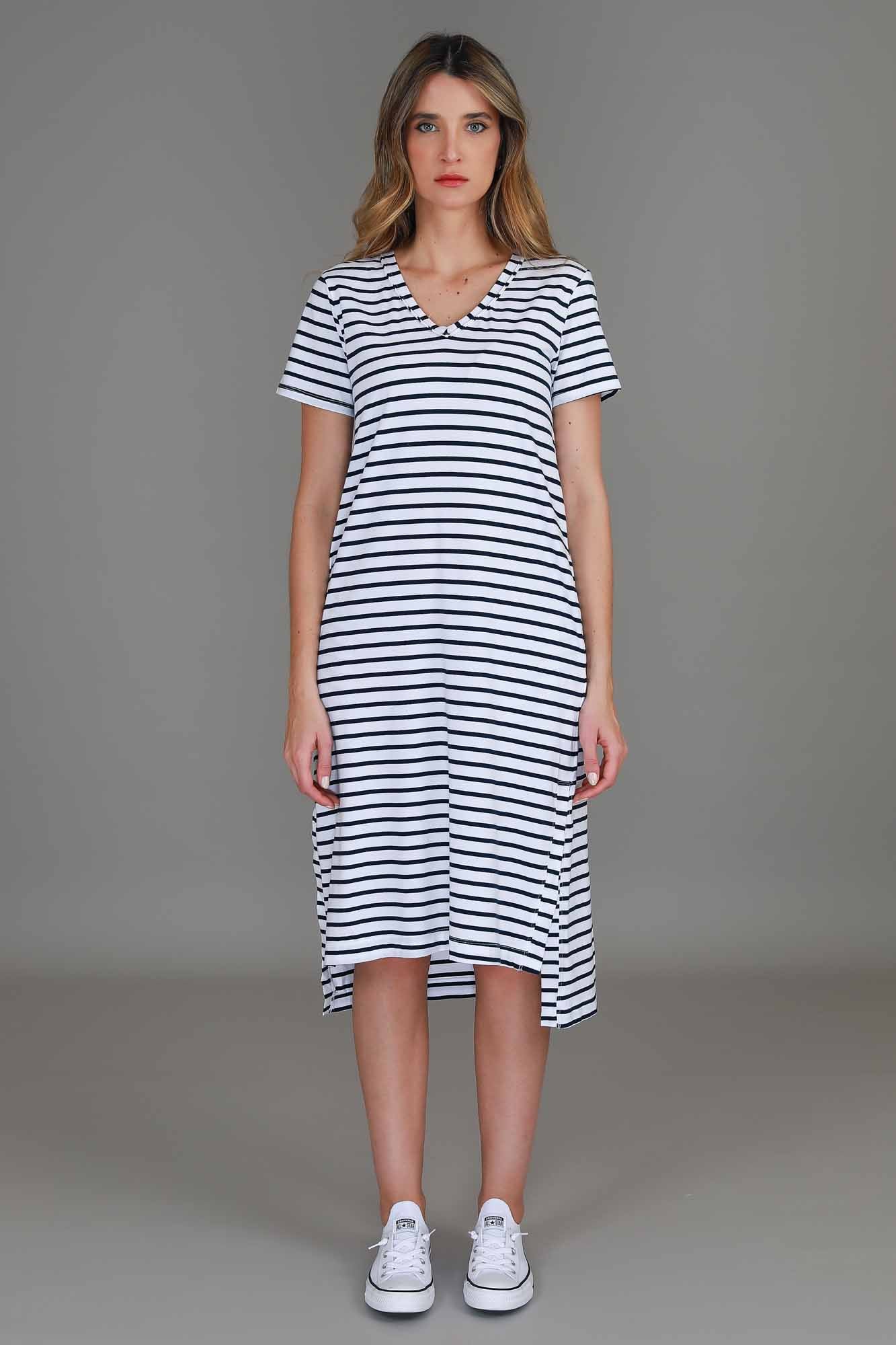 stripe dresses #color_nautic stripe