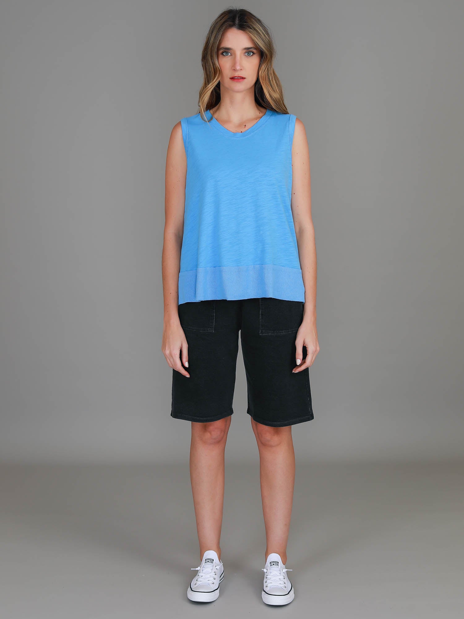 pale blue t shirt #color_cornflower blue