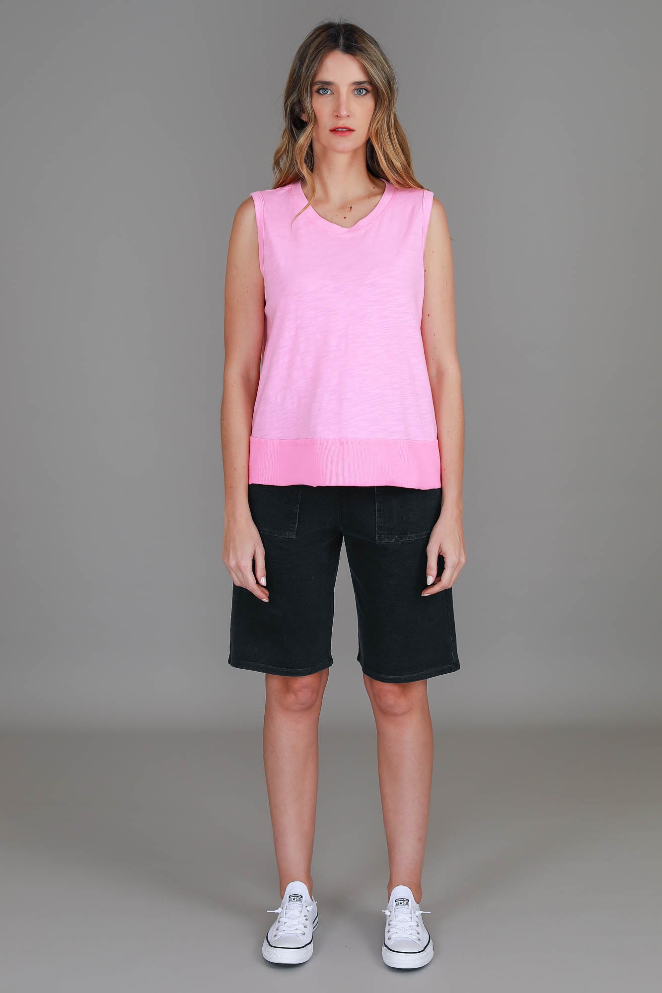 women pink top #color_vintage pink