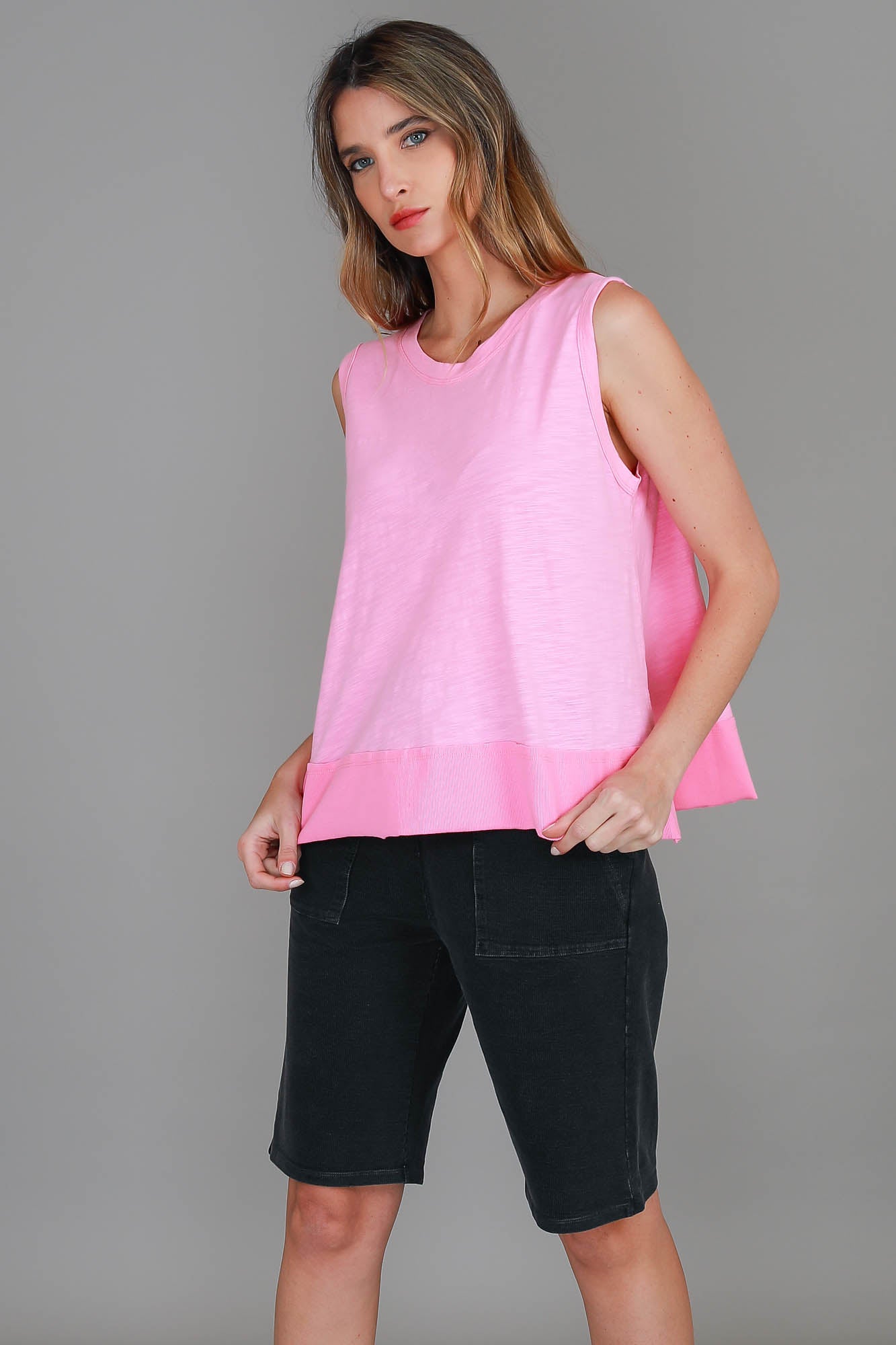womens pink tops #color_vintage pink