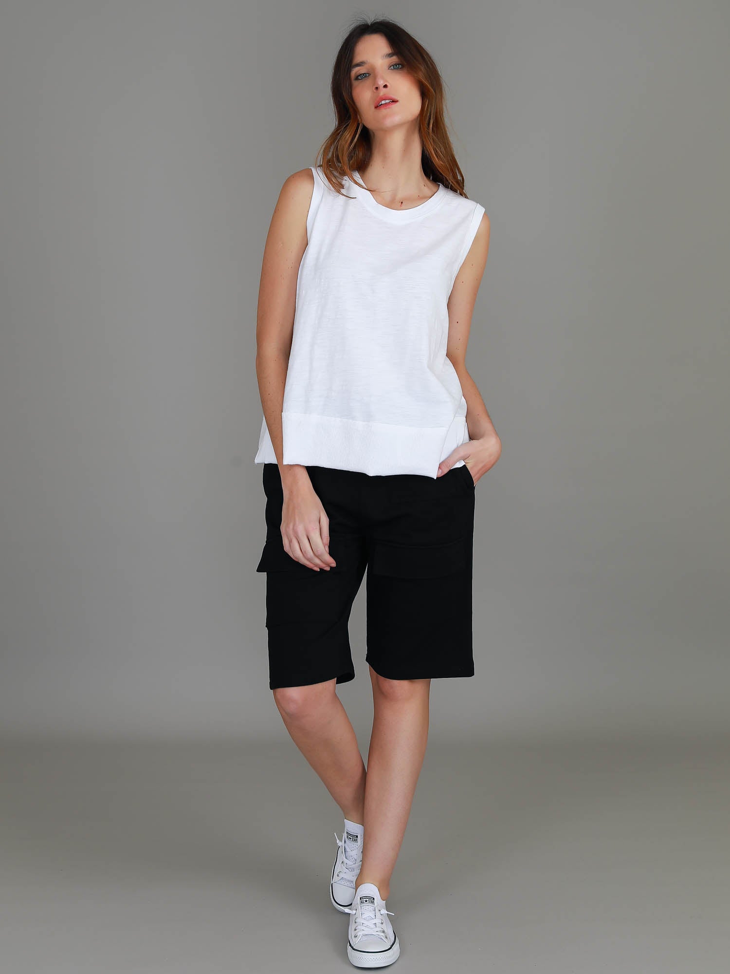 womens white tank #color_white