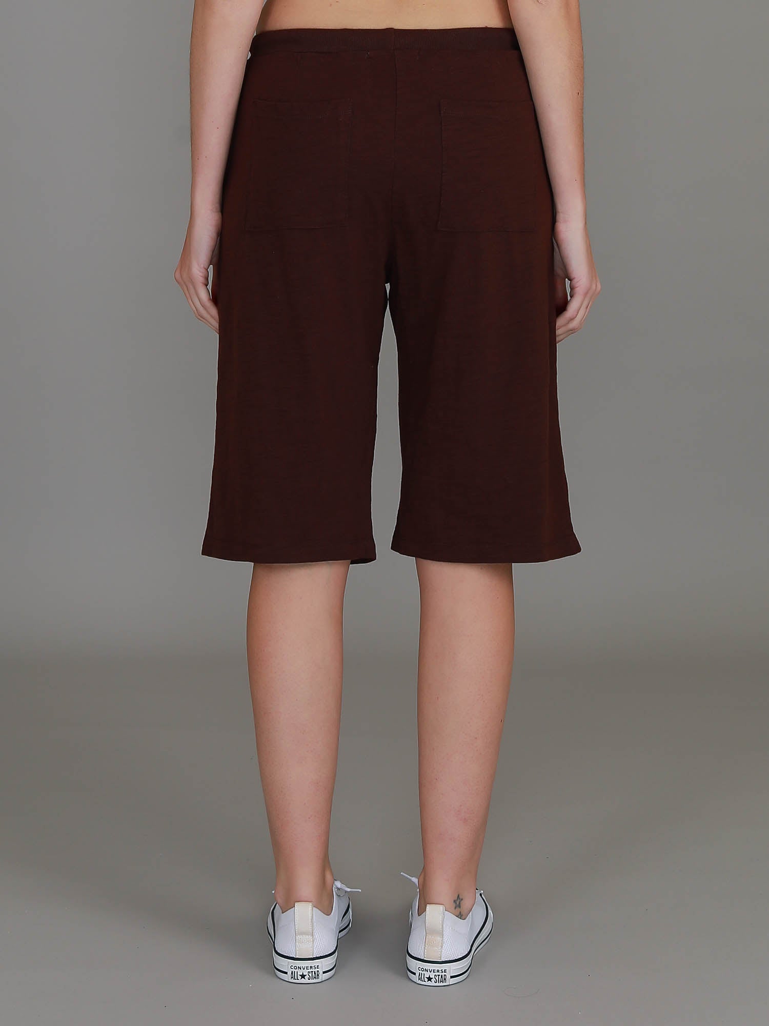 ladies work shorts #color_cocoa