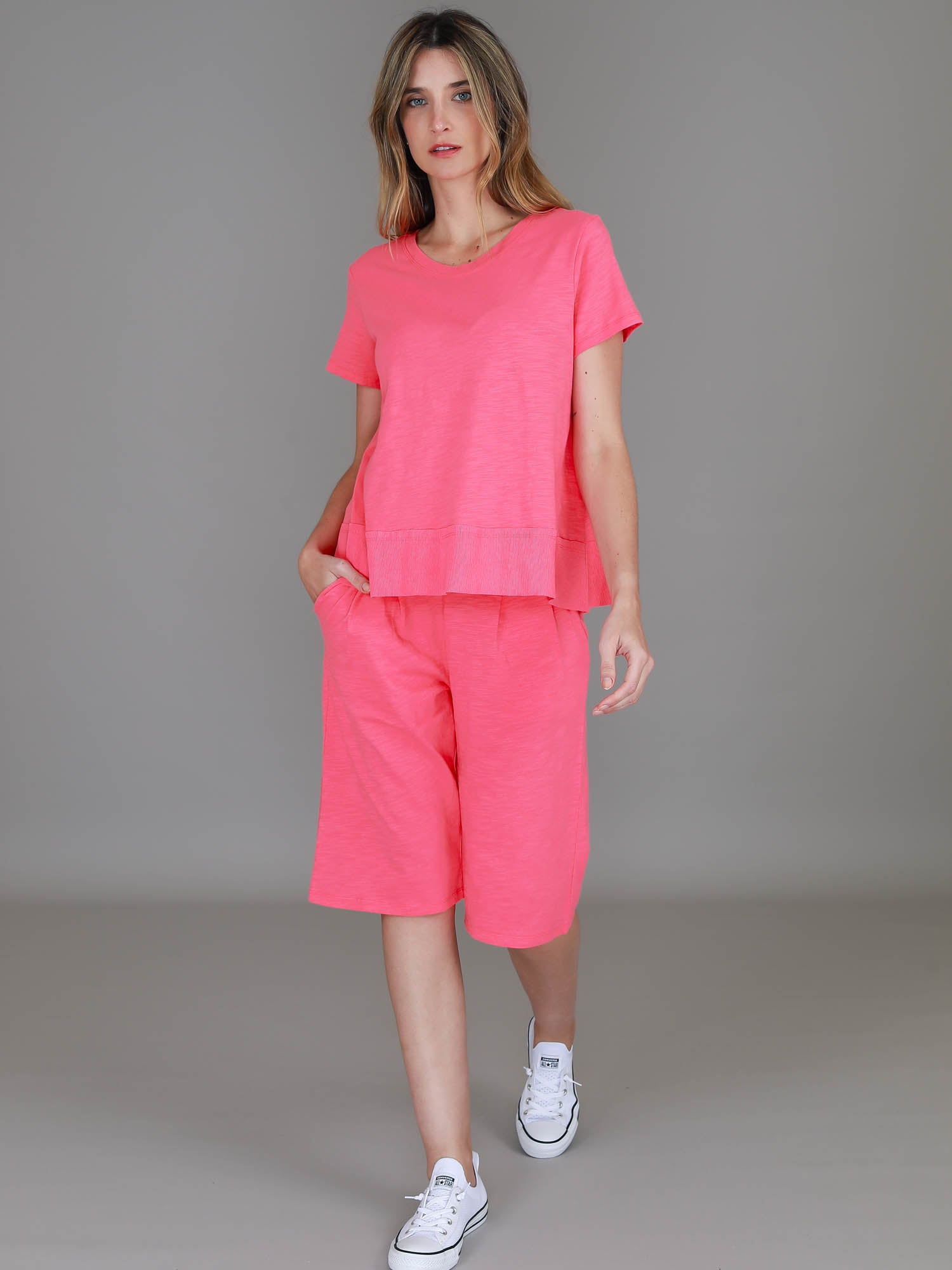 pink running shorts #color_bubblegum