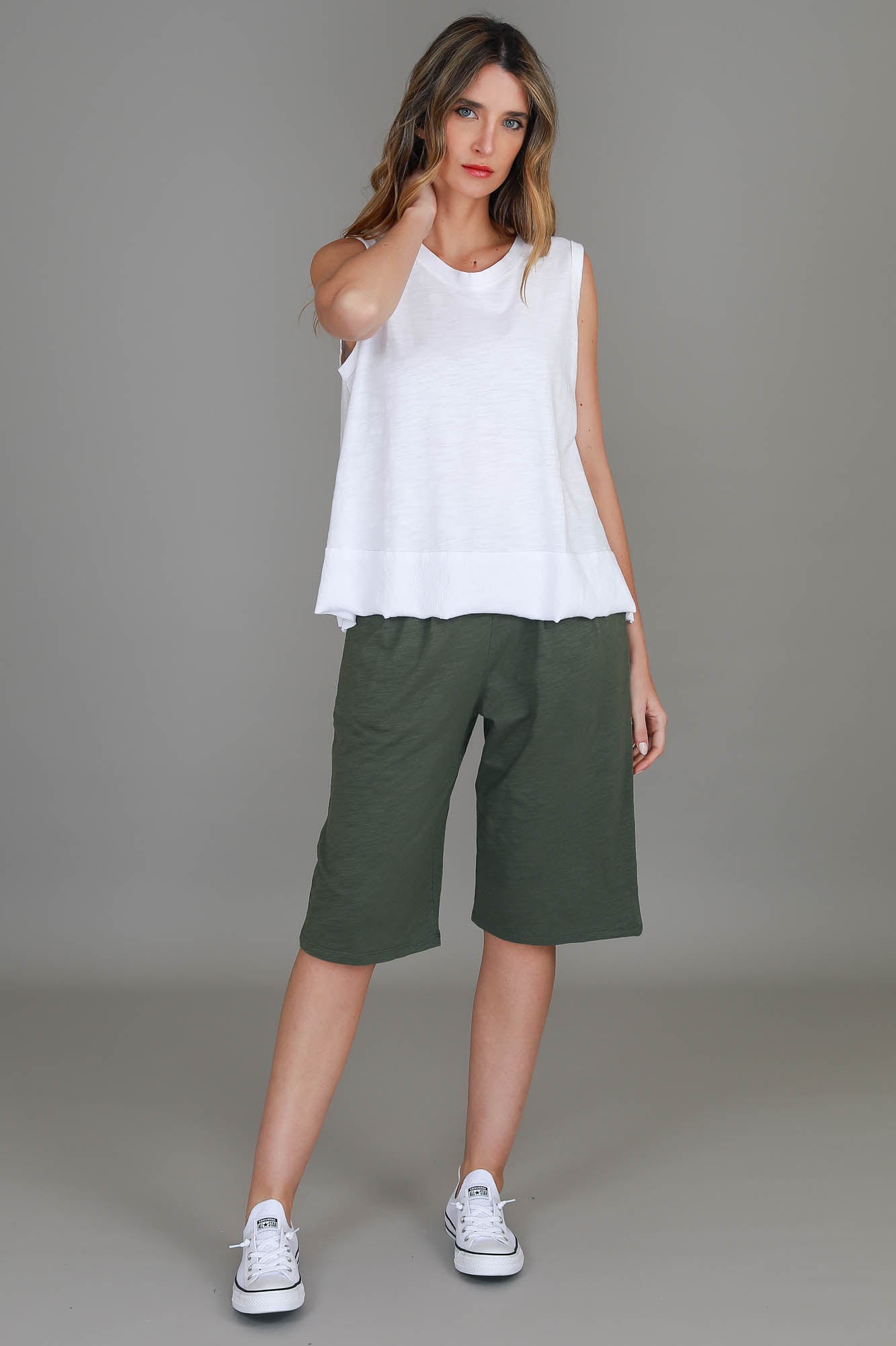 army green shorts womens #color_khaki