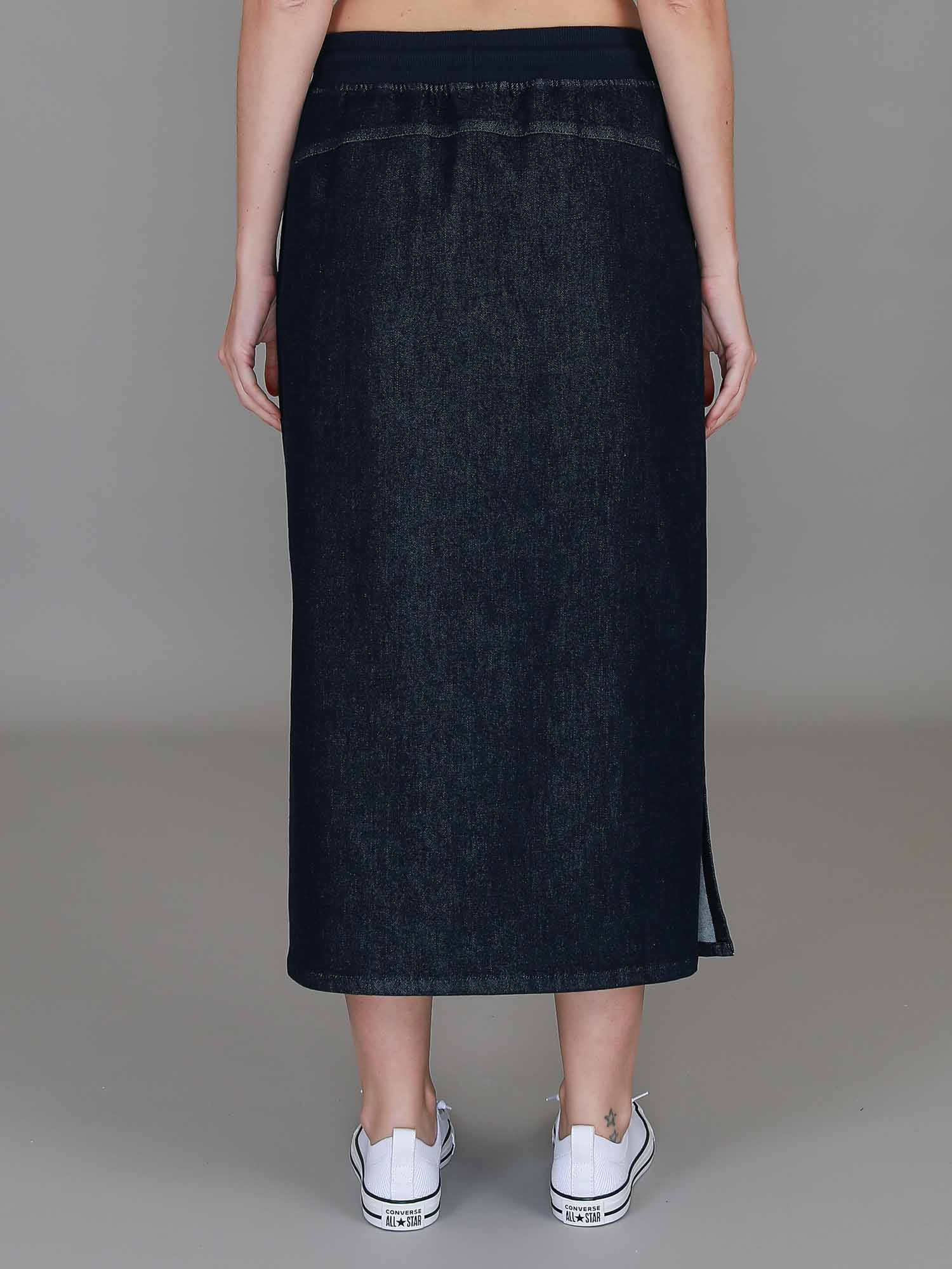 jeans skirt #color_dark denim