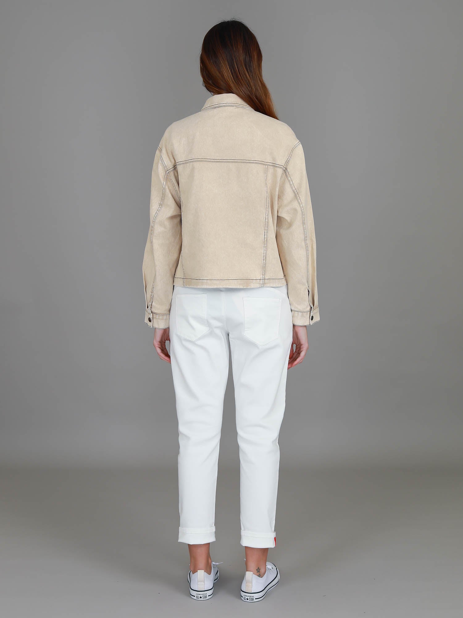 denim jacket for women #color_sandy