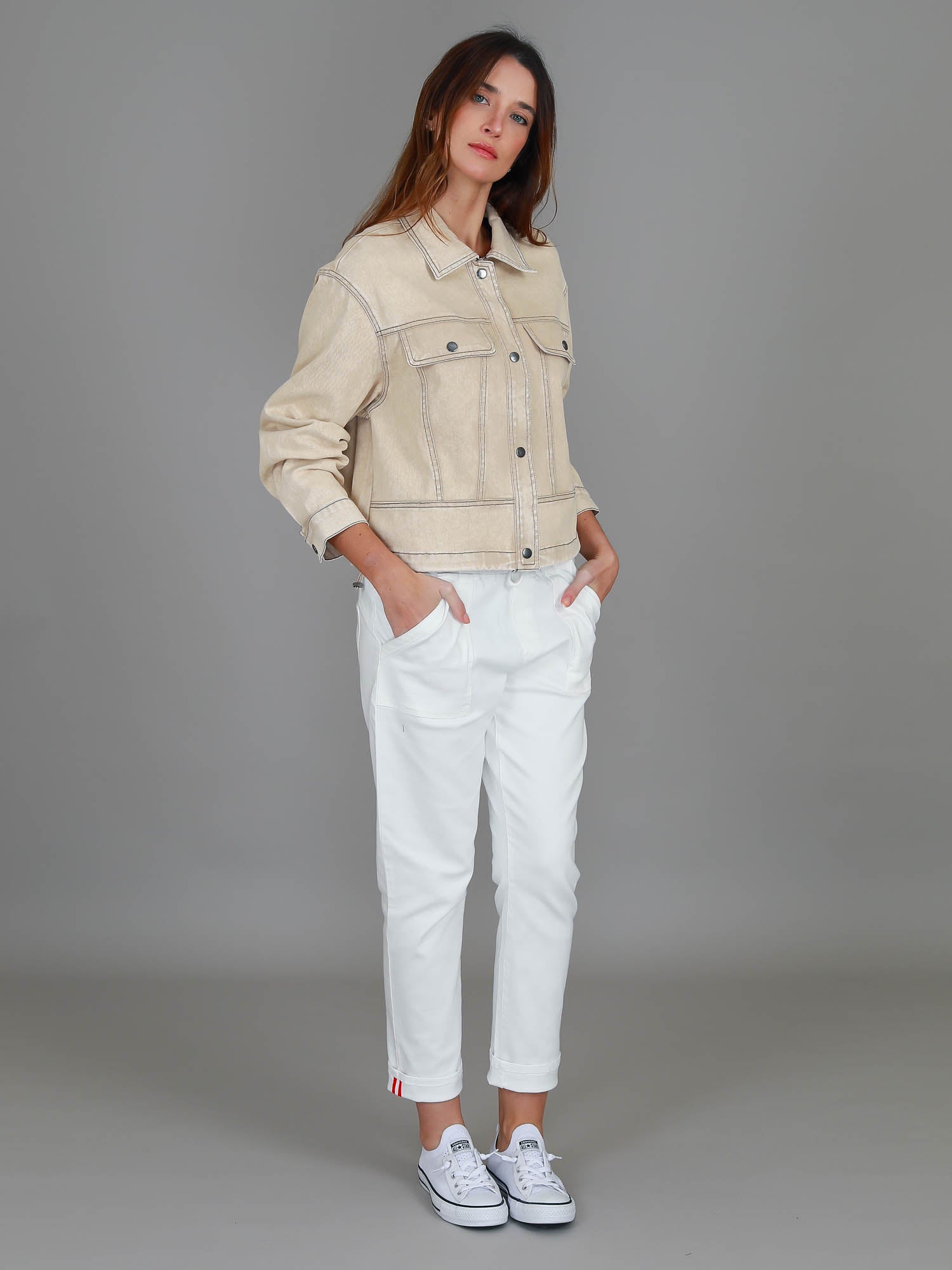 denim jackets #color_sandy