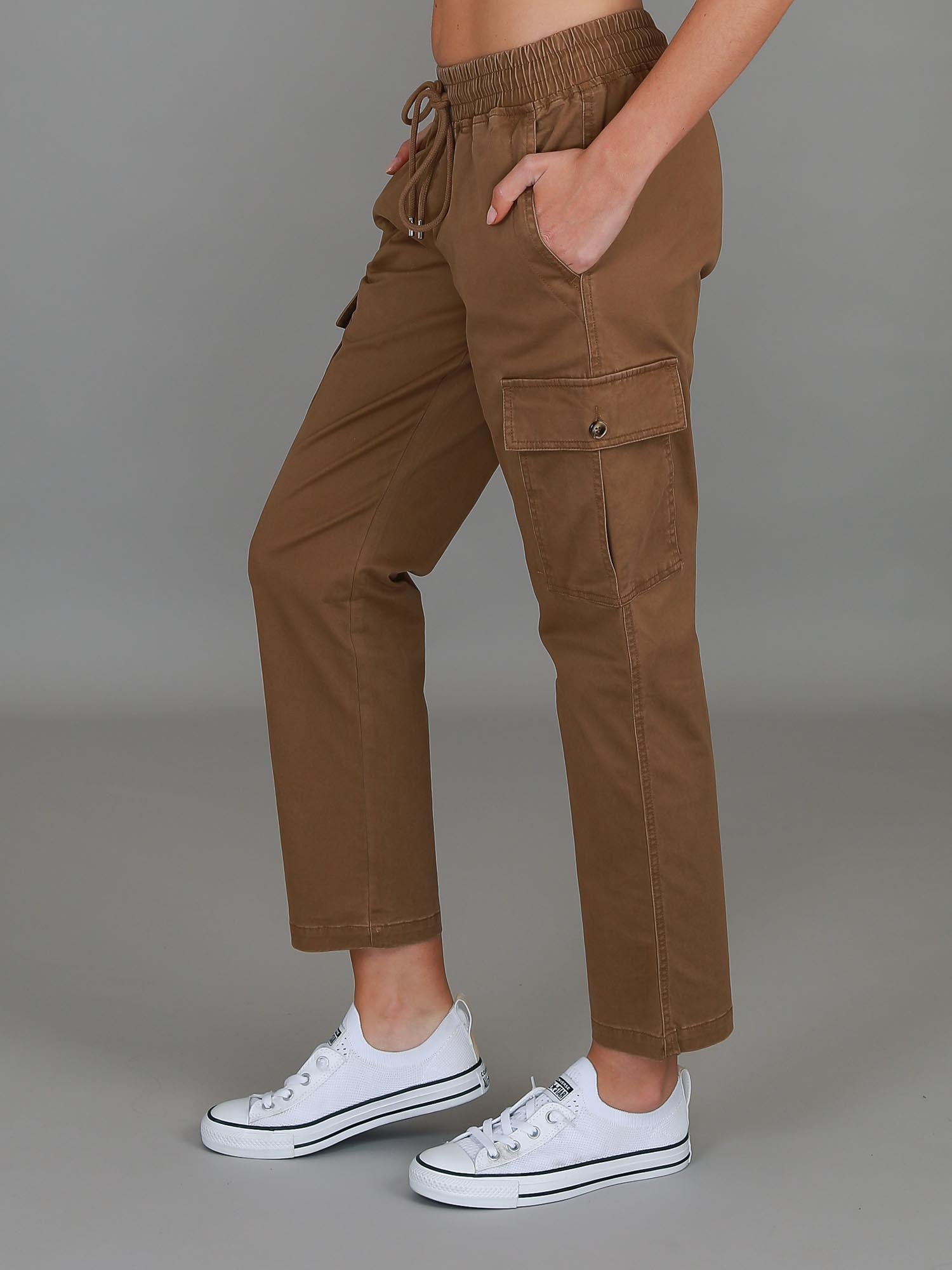 cargo trousers #color_dusted ochre